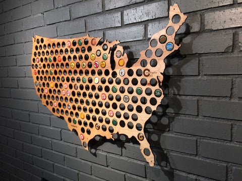 Wood USA Map