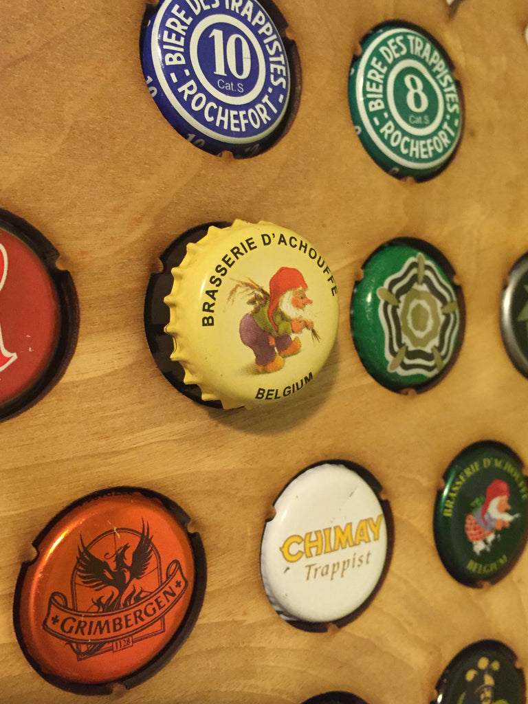 Shadow Wall Hanger for Wood Beer Cap Maps