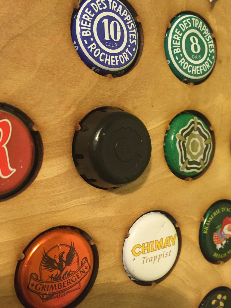Shadow Wall Hanger for Wood Beer Cap Maps