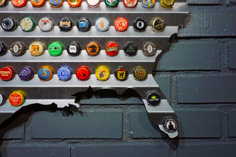 USA Metal Beer Cap Map – Beer Cap Maps