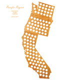 Wood USA Puzzle Map
